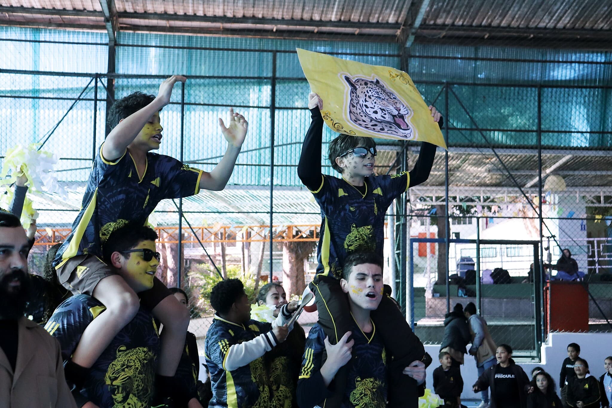 Torcida e experiências do dia a dia escolar
